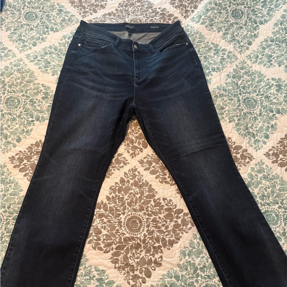 Judy Blue Denim Slim Bootcut Jeans, Size 18W